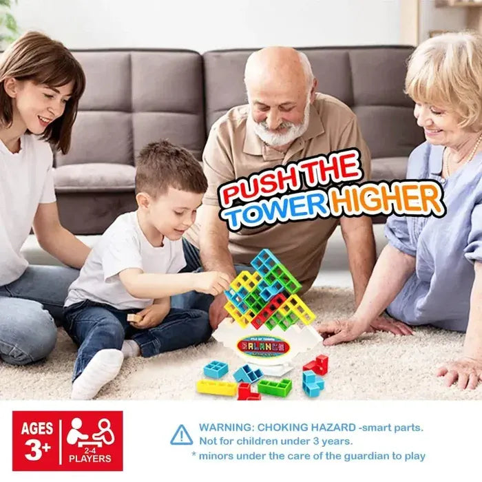 Team Tower Game For Kids and Adults