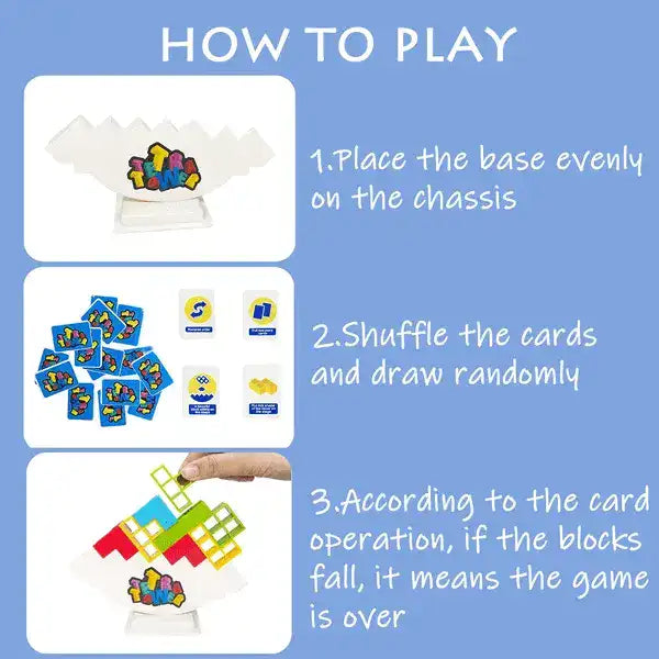 Team Tower Game For Kids and Adults