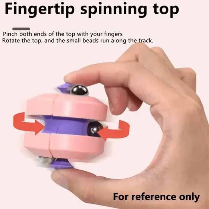 Track Pinball Finger Spinner